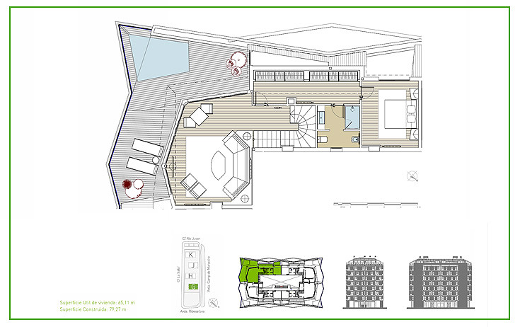 Planta Bajo Cubierta