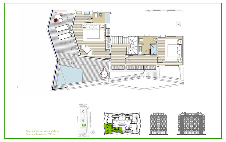 Planta Bajo Cubierta