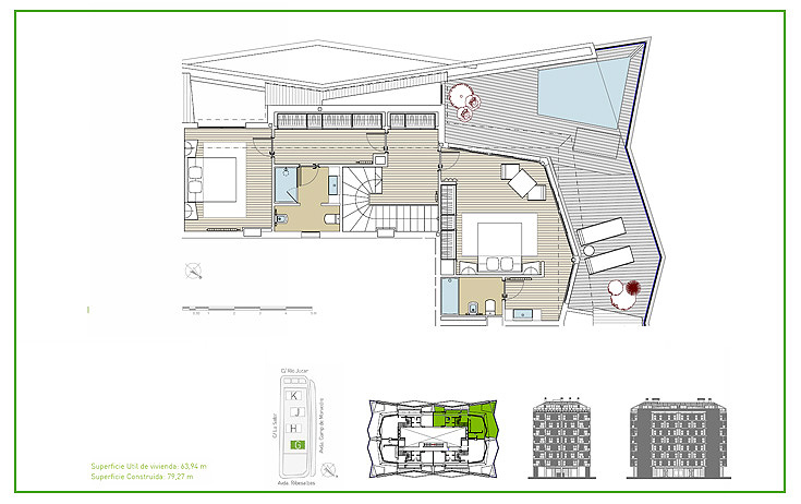 Planta Bajo Cubierta