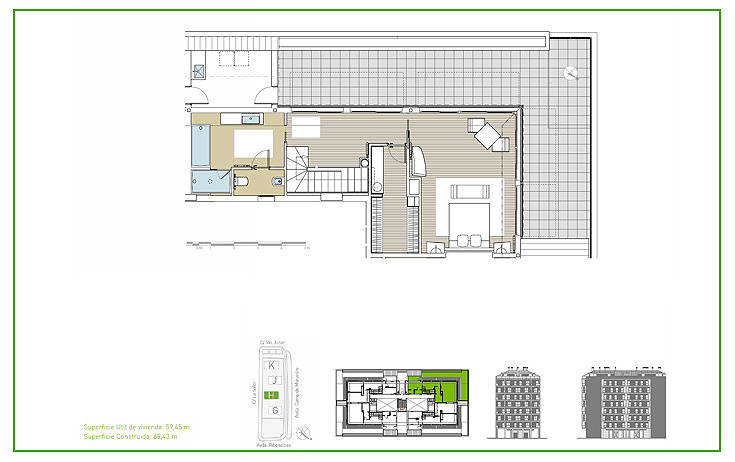Planta Bajo Cubierta
