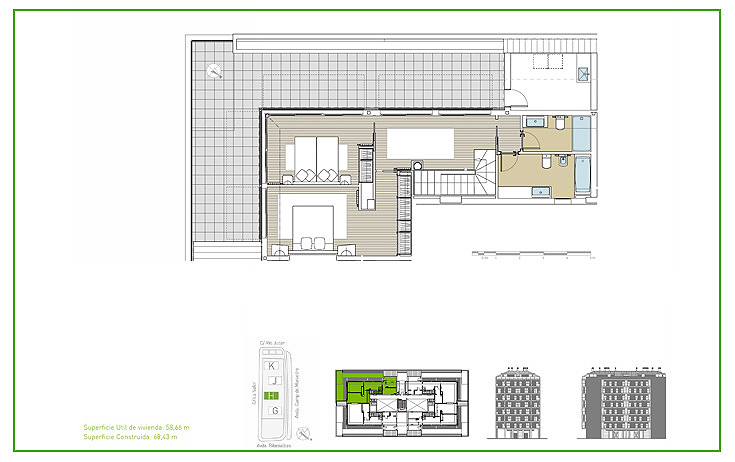 Planta Bajo Cubierta