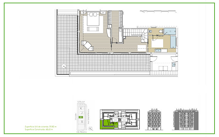 Planta Bajo Cubierta