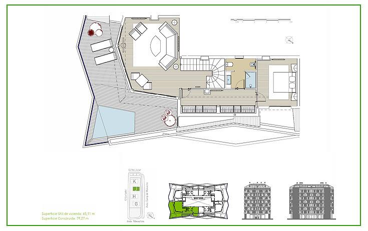 Planta Bajo Cubierta