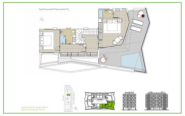 Planta Bajo Cubierta