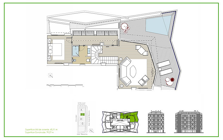 Planta Bajo Cubierta