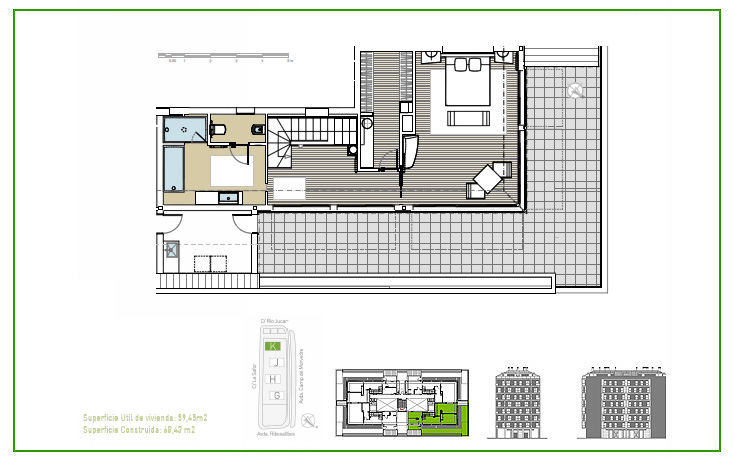 Planta Bajo Cubierta