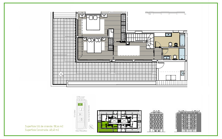 Planta Bajo Cubierta