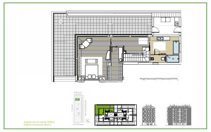 Planta Bajo Cubierta